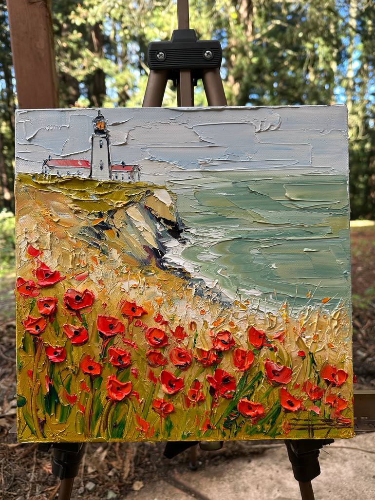 Original Contemporary Light Painting by Lisa Elley