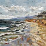 Beach Walk by Lisa Elley