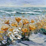 California Coastal Poppies by Lisa Elley