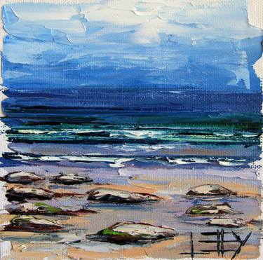 Print of Beach Paintings by Lisa Elley