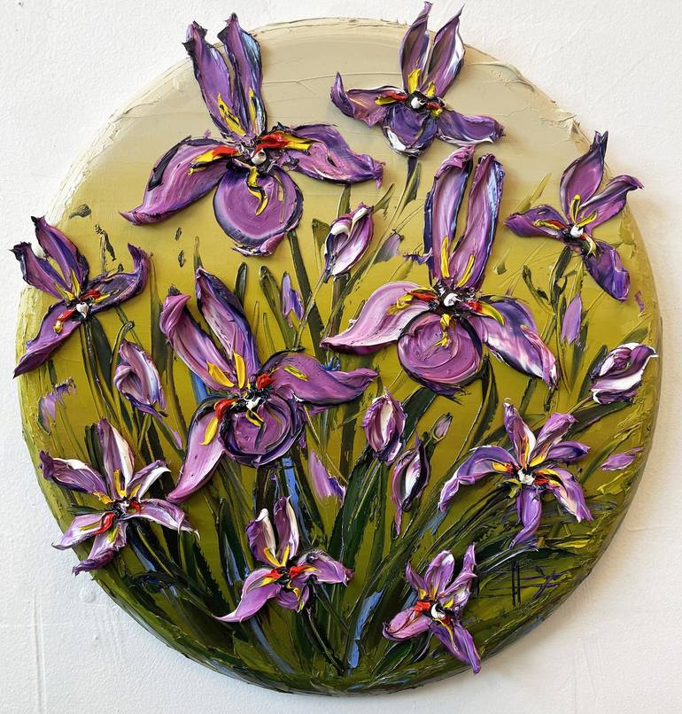 Violet Iris Dream - Print