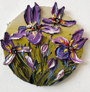 Irises in Violet thumb