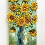 Collection Van Gogh Inspired sunflower paintings