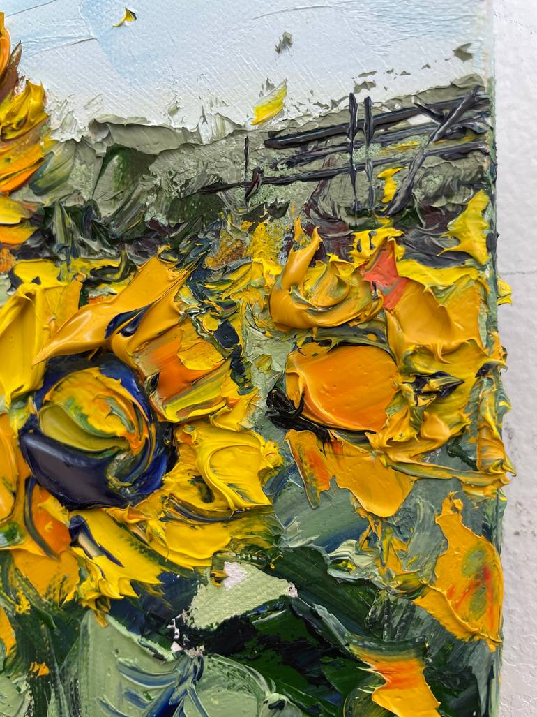 Original Impressionism Landscape Painting by Lisa Elley