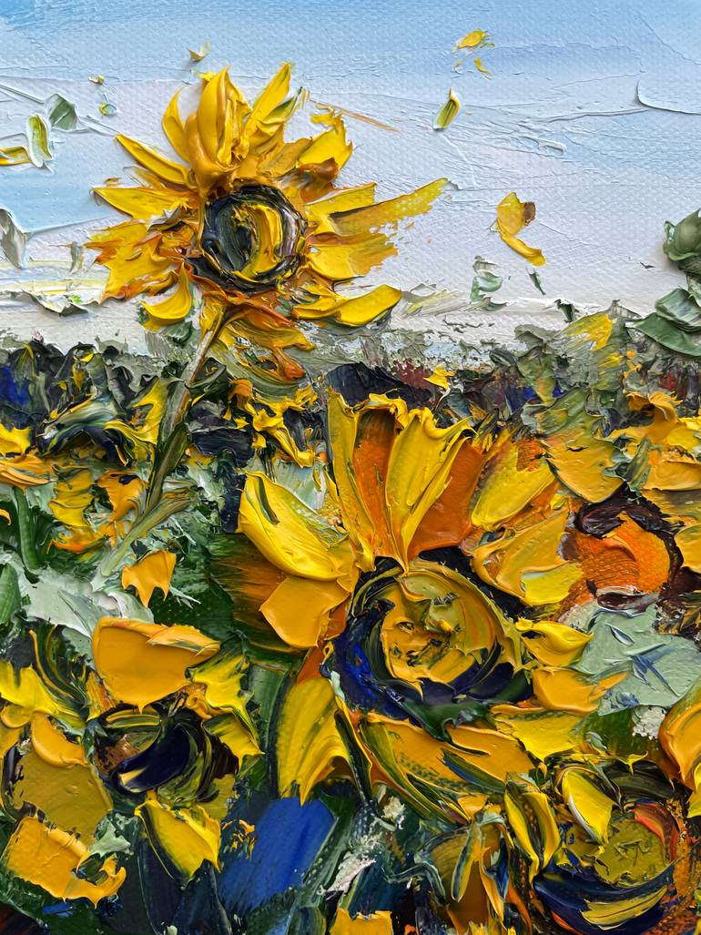 Original Impressionism Landscape Painting by Lisa Elley