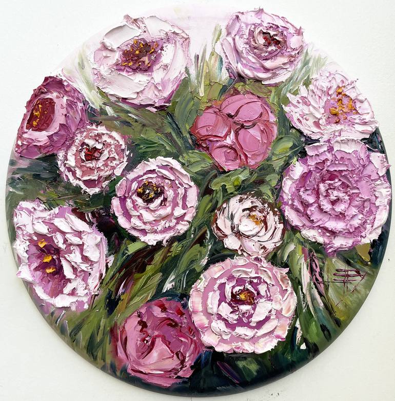 Palette Knife Peonies Workshop