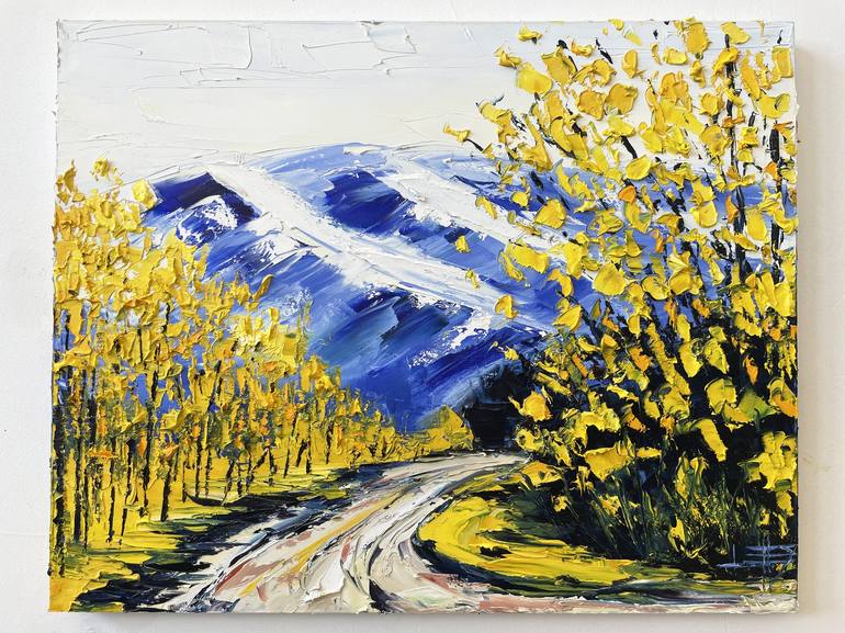 Original Fine Art Landscape Painting by Lisa Elley