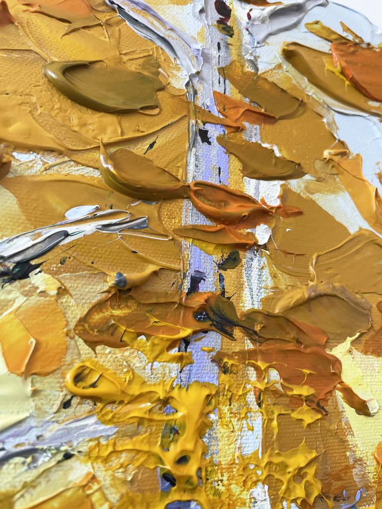 Original Abstract Landscape Painting by Lisa Elley