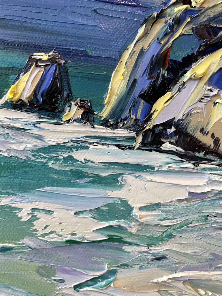 Original Seascape Painting by Lisa Elley