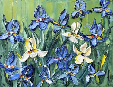 Original Floral Paintings by Lisa Elley