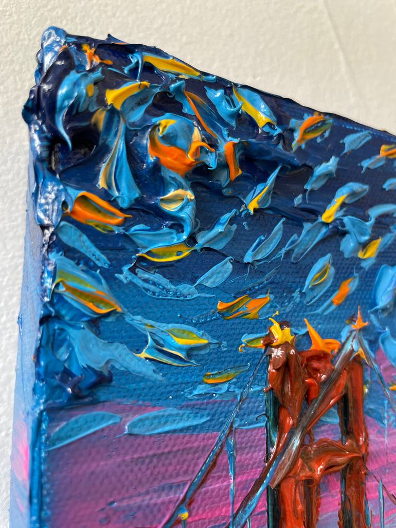 Original Expressionism Abstract Painting by Lisa Elley
