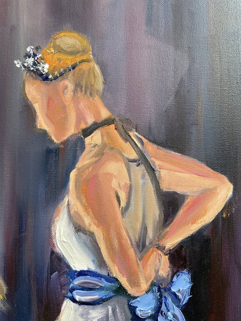 Original Figurative People Painting by Lisa Elley