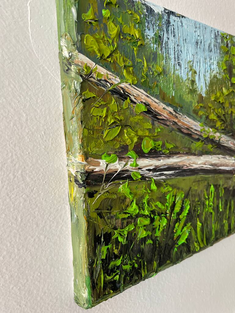 Original Expressionism Landscape Painting by Lisa Elley