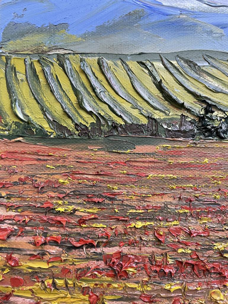Original Expressionism Landscape Painting by Lisa Elley
