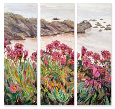 Print of Floral Paintings by Lisa Elley