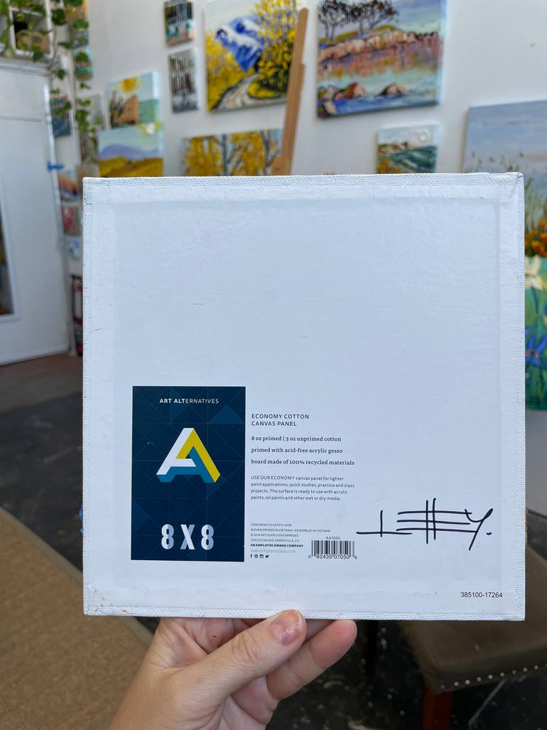 Original Expressionism Landscape Painting by Lisa Elley