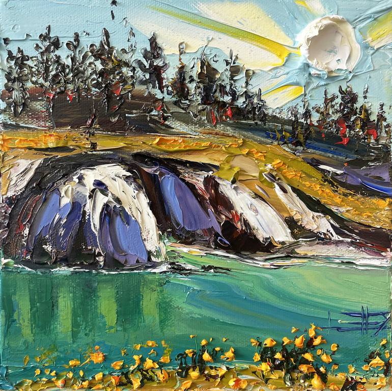 Original Landscape Painting by Lisa Elley