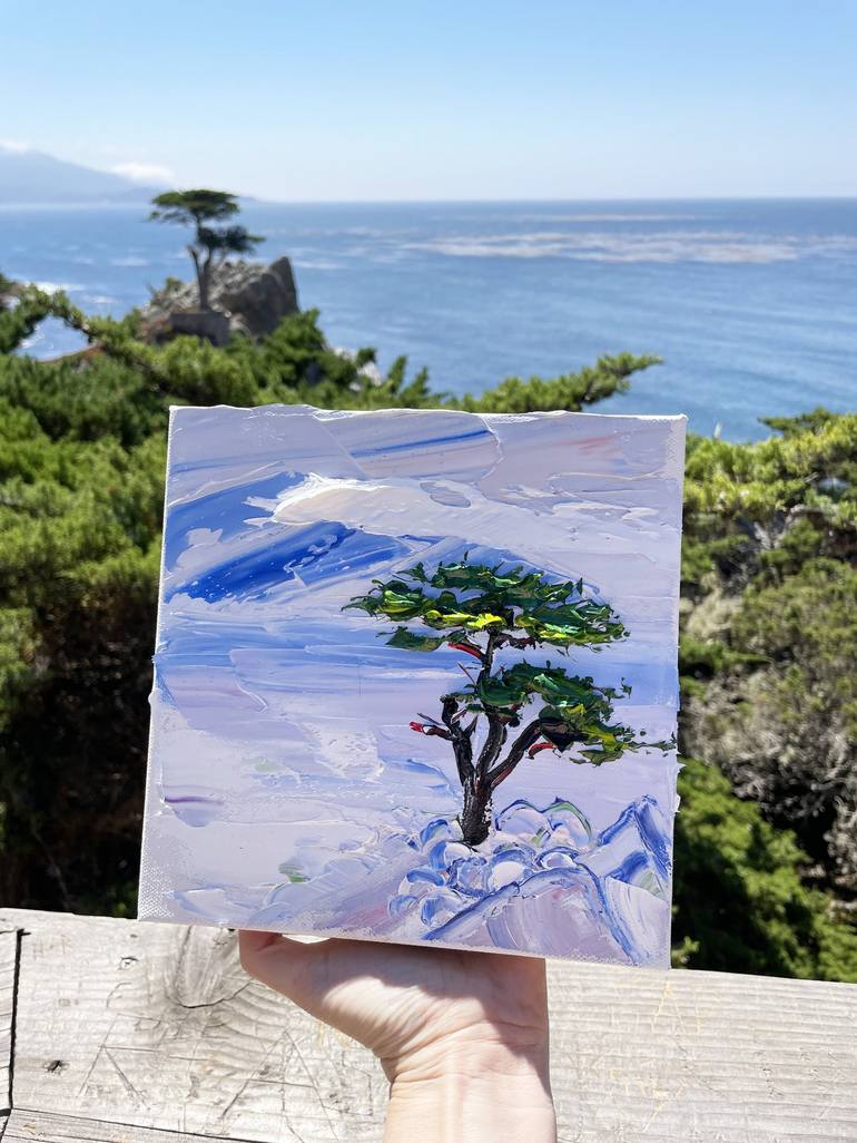 Original Tree Painting by Lisa Elley