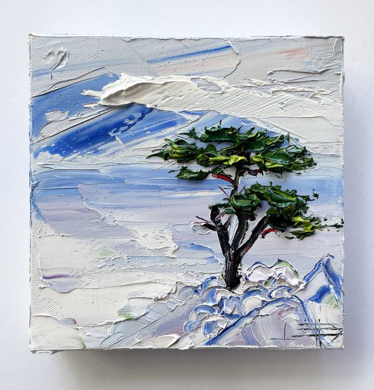 Original Tree Painting by Lisa Elley