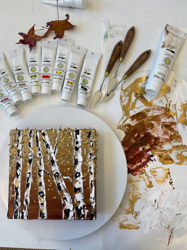 Original Expressionism Landscape Painting by Lisa Elley