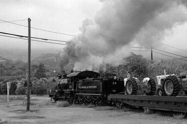 Print of Realism Train Photography by Renee Ing Akana