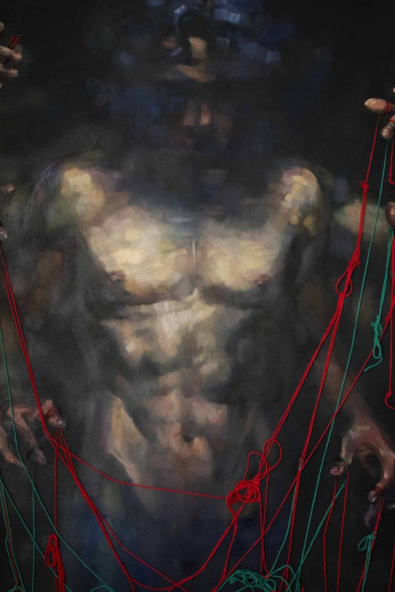 Original Contemporary Body Painting by Kateryna Bortsova