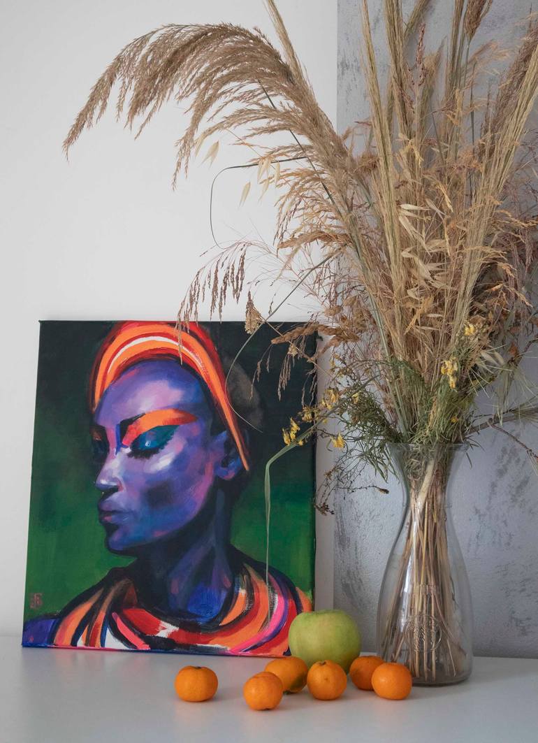 Original Contemporary People Painting by Kateryna Bortsova