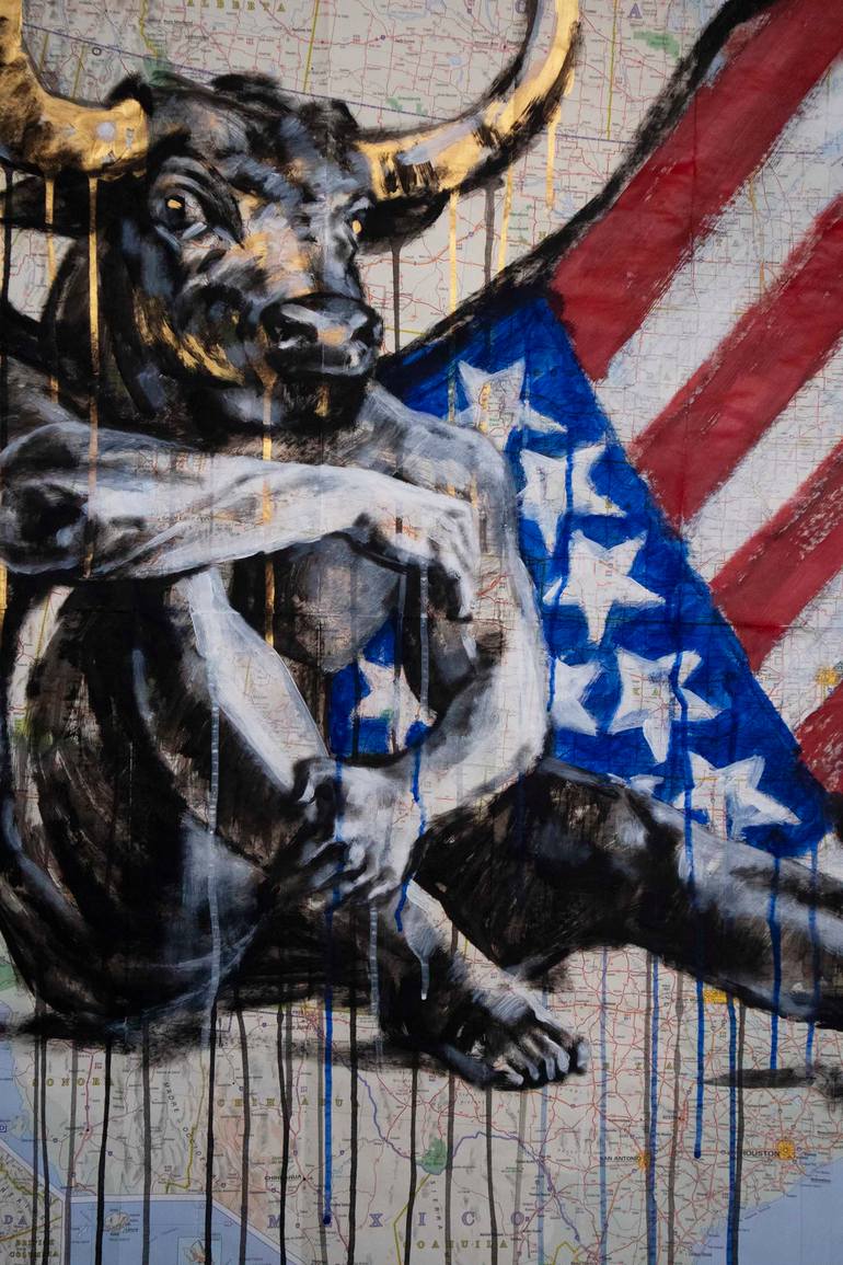 Original Figurative Fantasy Painting by Kateryna Bortsova