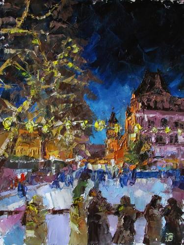 Print of Figurative Places Paintings by Kateryna Bortsova