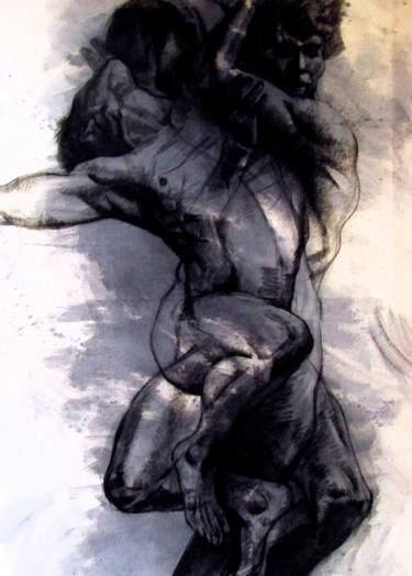 Print of Expressionism Body Drawings by Kateryna Bortsova