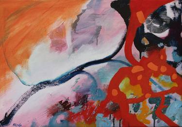 Print of Abstract Expressionism Botanic Paintings by Carles Azcon Jutgla