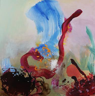 Print of Abstract Expressionism Botanic Paintings by Carles Azcon Jutgla