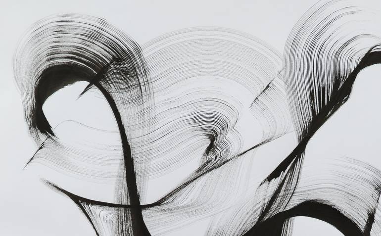 Original Abstract Drawing by Christoph Schrein