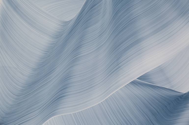 Original Minimalism Abstract Painting by Christoph Schrein