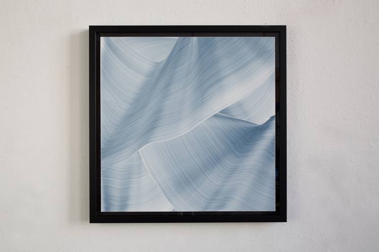 Original Minimalism Abstract Painting by Christoph Schrein