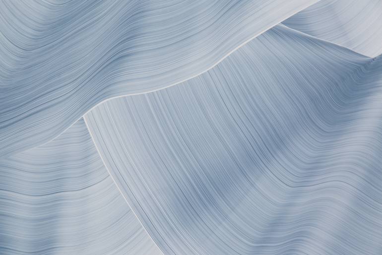 Original Minimalism Abstract Painting by Christoph Schrein