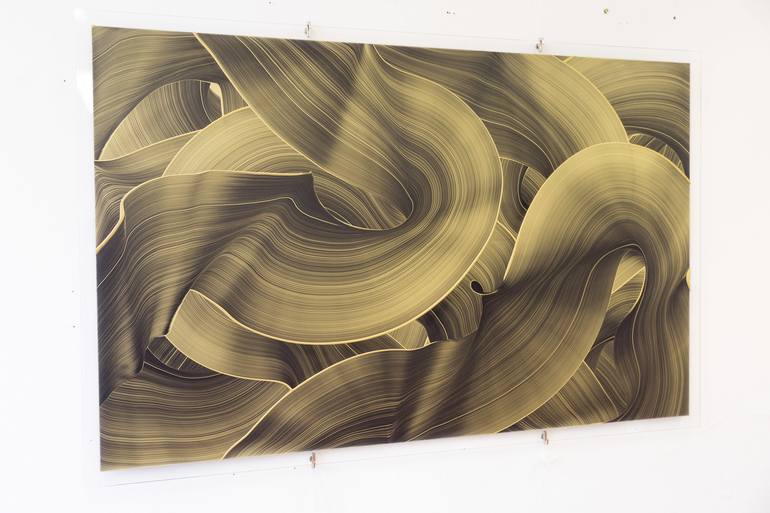 Original Conceptual Abstract Painting by Christoph Schrein