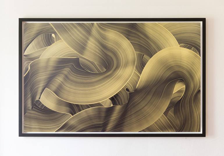 Original Conceptual Abstract Painting by Christoph Schrein