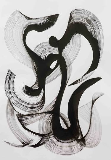 Original Abstract Drawings by Christoph Schrein
