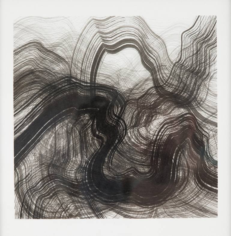Original Abstract Drawing by Christoph Schrein
