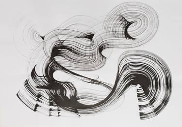 Original Abstract Drawings by Christoph Schrein