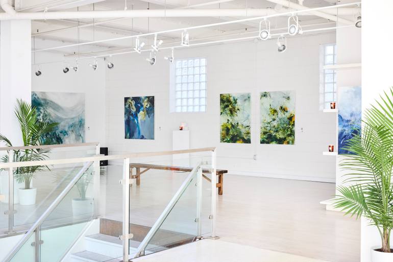 Original Contemporary Abstract Painting by Jocelyn Teng