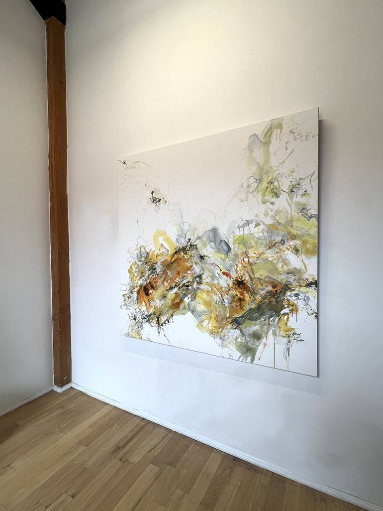 Original Abstract Painting by Jocelyn Teng