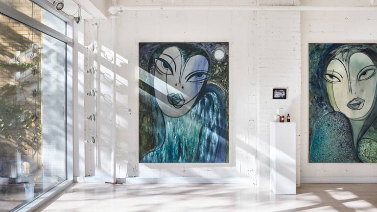 Original Figurative Women Painting by Jocelyn Teng