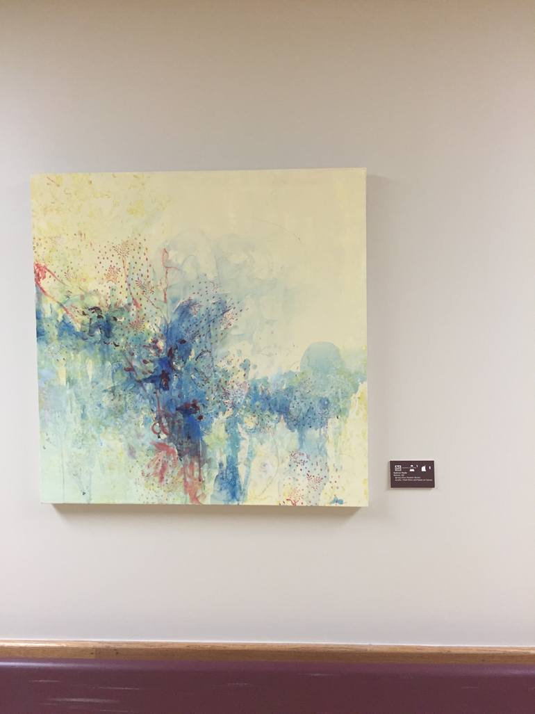 Original Abstract Expressionism Abstract Painting by Kathryn Neale