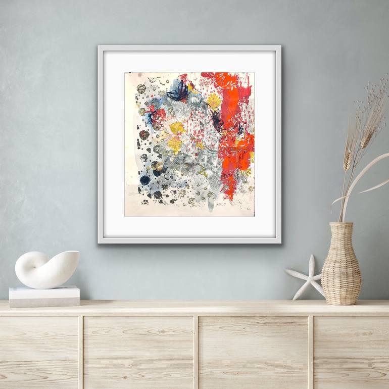 Original Abstract Expressionism Abstract Painting by Kathryn Neale