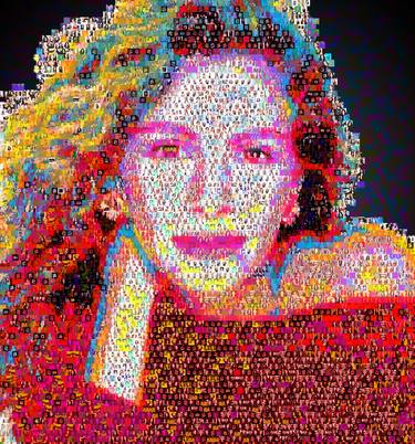 Julia Roberts Abstract  Collage thumb