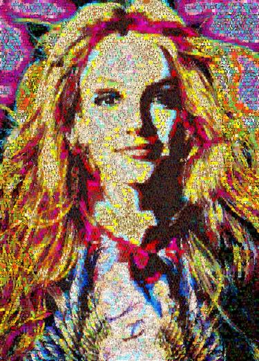 Britney Spears abstract collage thumb