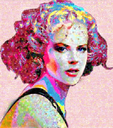 Grace of Monaco Abstract Collage thumb