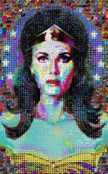 Print of Pop Art Celebrity Collage by John Lijo Bluefish